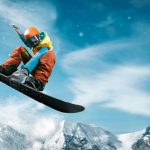 prendre de la vitesse en snowboard
