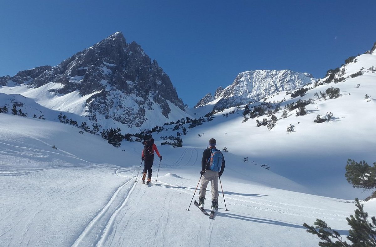 Itinéraire type pour une sortie poudre en haute montagne